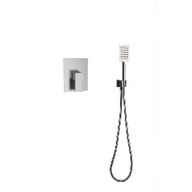 Wall mounted Concealed shower bath shower systems with handheld shower