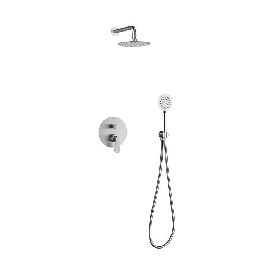 Bathroom rainfall head shower 304 stainless steel Concealed shower