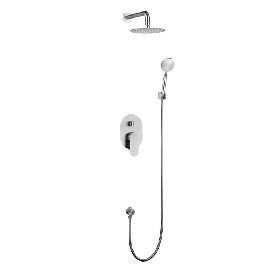 Wall 304 stainless steel Concealed shower mixer for bathroom
