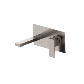 304 stainless steel brushed Concealed basin faucet