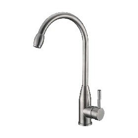 Modern design flexible sink 304 stainless steel Kitchen faucet