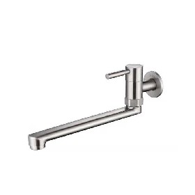 304 stainless steel faucet Kitchen cold tap wall mounted