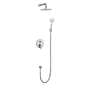 stainless steel Concealed shower set wall mounted bathroom hand shower mixer