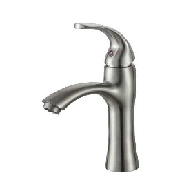 304 stainless steel brushed Basin mixer