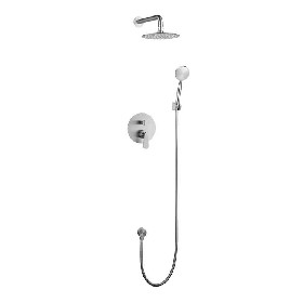 Hotel style 304 stainless steel european Concealed shower faucet