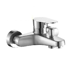Promotion hot cold water wall mounted 304 stainless steel Bathtub mixer