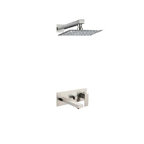 best selling wall mounted rainfall 304 stainless steel Concealed shower