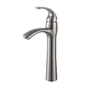 Sanitary ware 304 stainless steel brushed Bathroom heighten Basin mixer