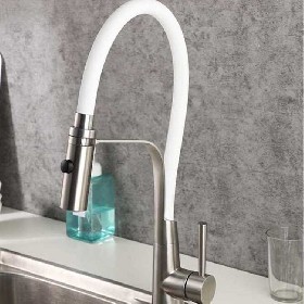 304 stainless steel style polished brushed Kitchen faucet