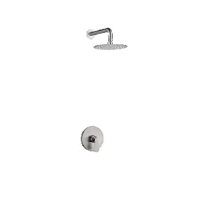 304 stainless steel brushed wall mounted Concealed shower