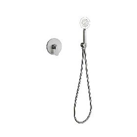 304 stainless steel bathroom brushed Concealed shower for handle