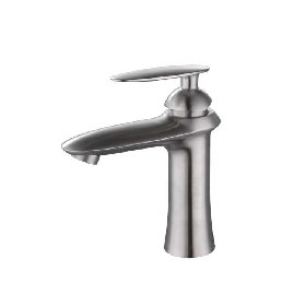 304 stainless steel bathroom brushed single handle Basin mixer