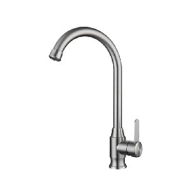Single Lever Handle Stainless Steel 304 Kitchen faucet