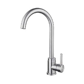 Kitchen faucet Good Quality Standard 304 Stainless Steel Long Neck