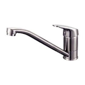 Kitchen faucet 304 Stainless Steel New Design Polished  Straight Handle Sink Taps