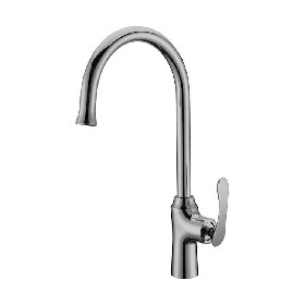 Kitchen faucet SS304 Stainless Steel Matte Brushed 360 Degree Rotatable Swivel