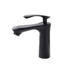 Basin mixer Single Lever Black 304 Stainless Steel Pillar Sink Tap