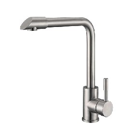 Manufacturer 360 Degree Rotating Brushed 304 Stainless Steel Kitchen faucet