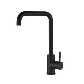 Manufacturer Black Household Fashion 304 Stainless Steel Kitchen faucet