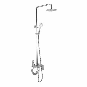 Modern bathroom 304 Stainless Steel hot and cold multifunctional Shower set