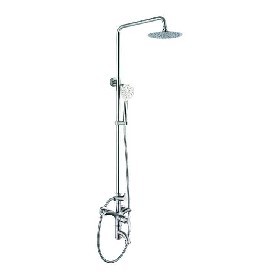 Rain shower Factory Round Stainless Steel 304 Bathroom Shower set
