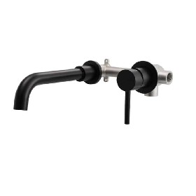 Wall Mounted Single Handle 304 stainless steel Wash Concealed basin faucet For Bathroom