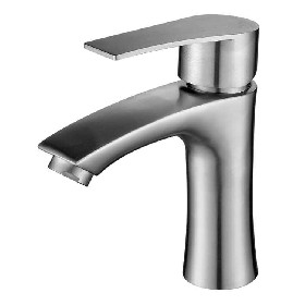 Hot Cold Water Bathroom 304 Stainless steel Basin mixer High Quality Sanitary Ware