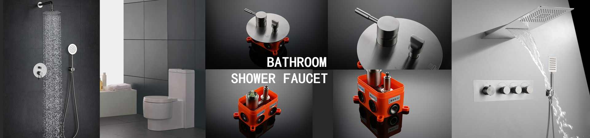 Concealed shower Set Mounted Bathroom Hand Shower mixer