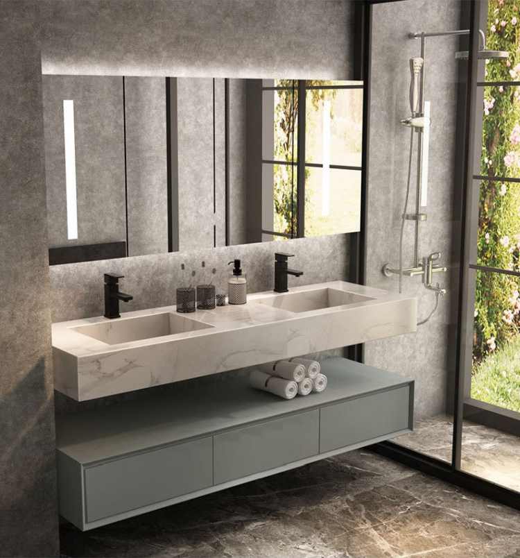 These methods choose bathroom cabinet cost-effective.jpg