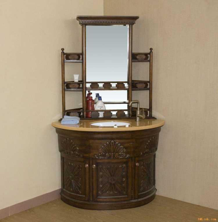 These methods choose bathroom cabinet cost-effective90.jpg